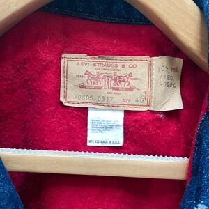 Mens Levi Jean jacket